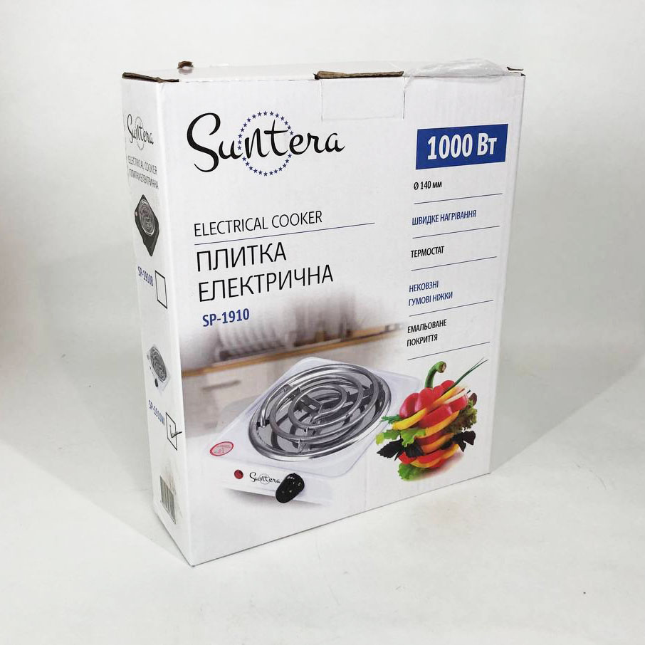 Плита электрическая Suntera SP-1910 Белый - фото 5 Плита электрическая Suntera SP-1910 Белый - фото 5