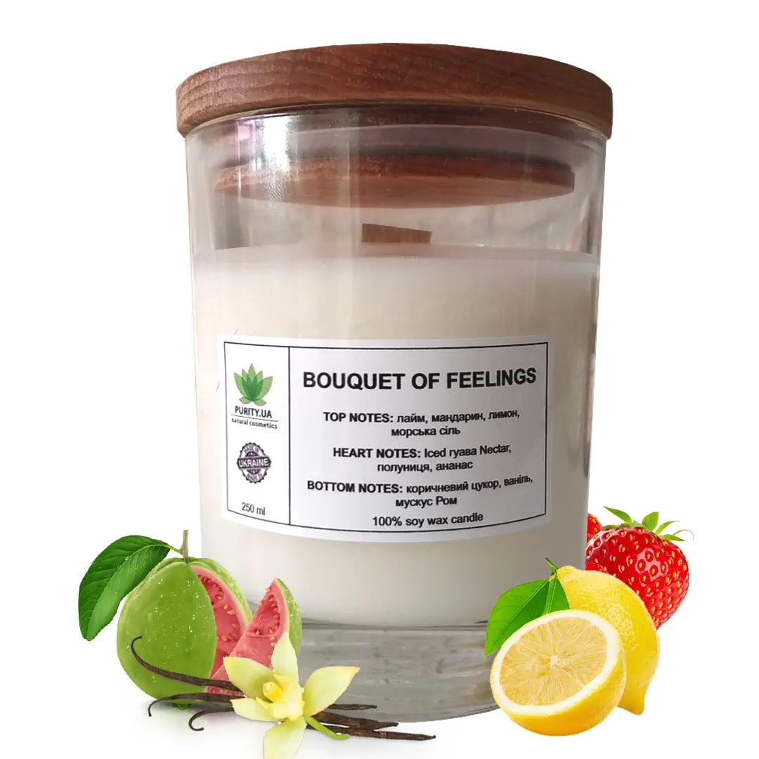 Аромасвечка Bouquet of feelings L PURITY 150 г (PURS47)