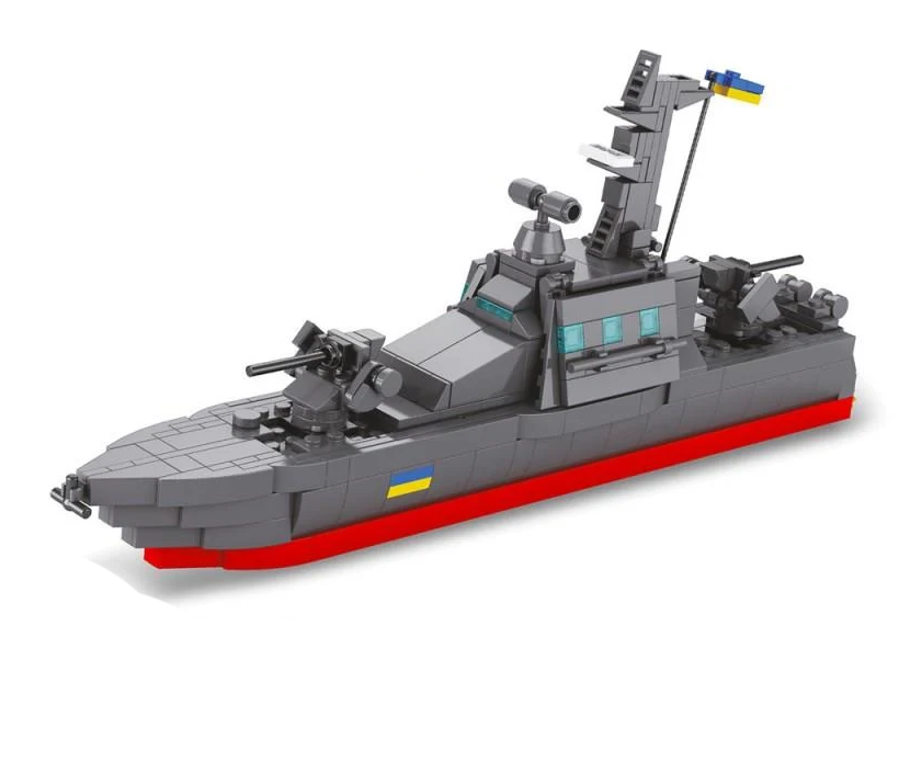 Конструктор Limo Toy Військовий катер Gurza-M/Гюрза М (KB 1137)