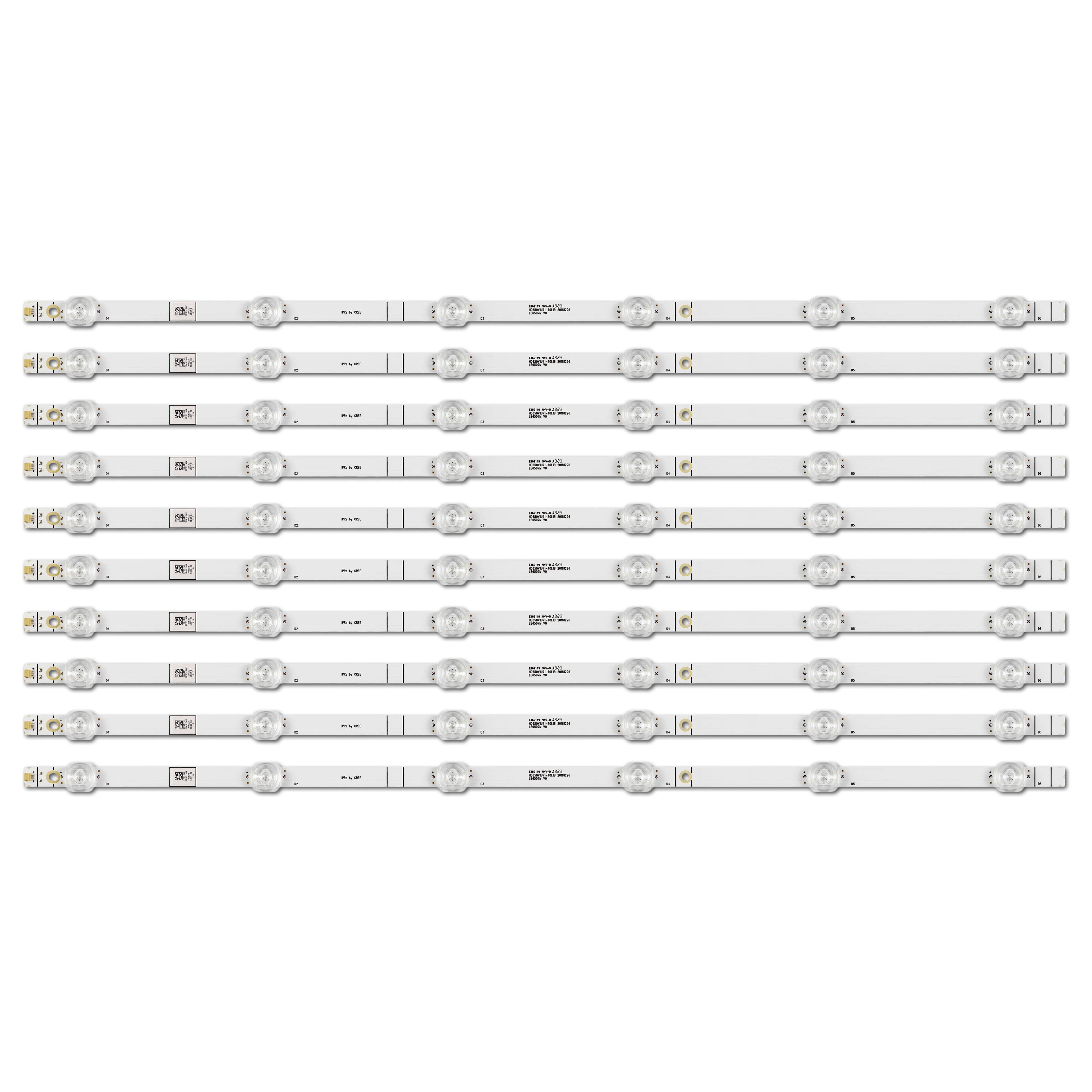 LED подсветка TV 65" LB6507M V0 LB65084 V0 HD650V1U71-T0L1B 65H6570/65H6570F/65H6510G 10 шт. (ART-15857)
