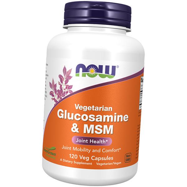 Глюкозамин и МСМ Vegetarian Glucosamine & MSM 120 вег. капс. (03128007)