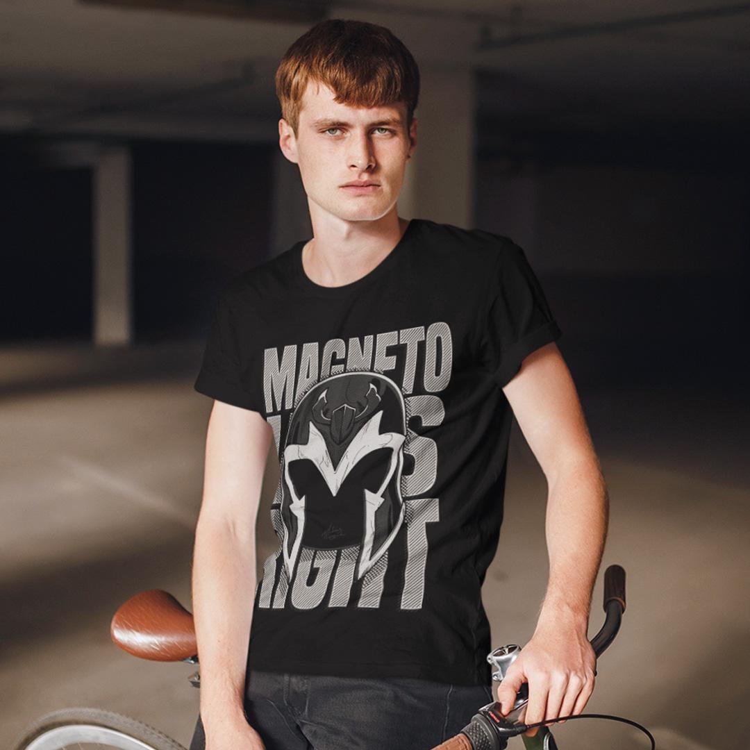 Футболка унисекс Marvel Magneto Was Right XS Черный (32700326)