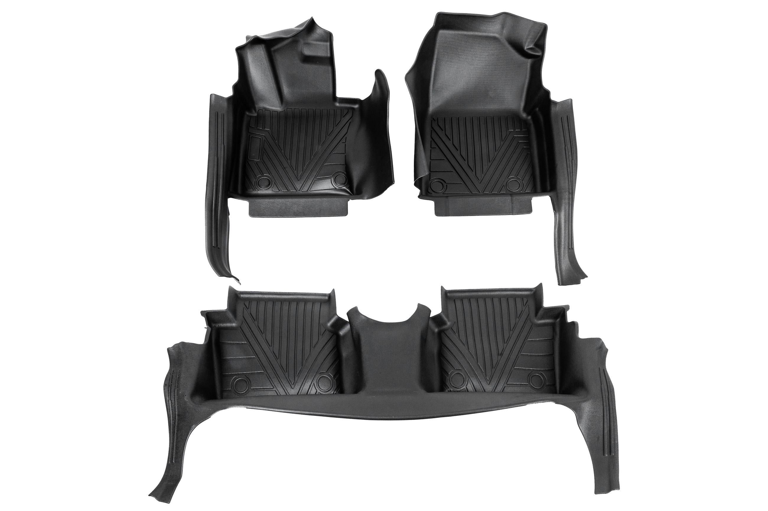 Коврики Niken Luxury 3D для ДВЗ для Toyota Camry 2017-2023 рр. резина 3 шт. Черный (176057)
