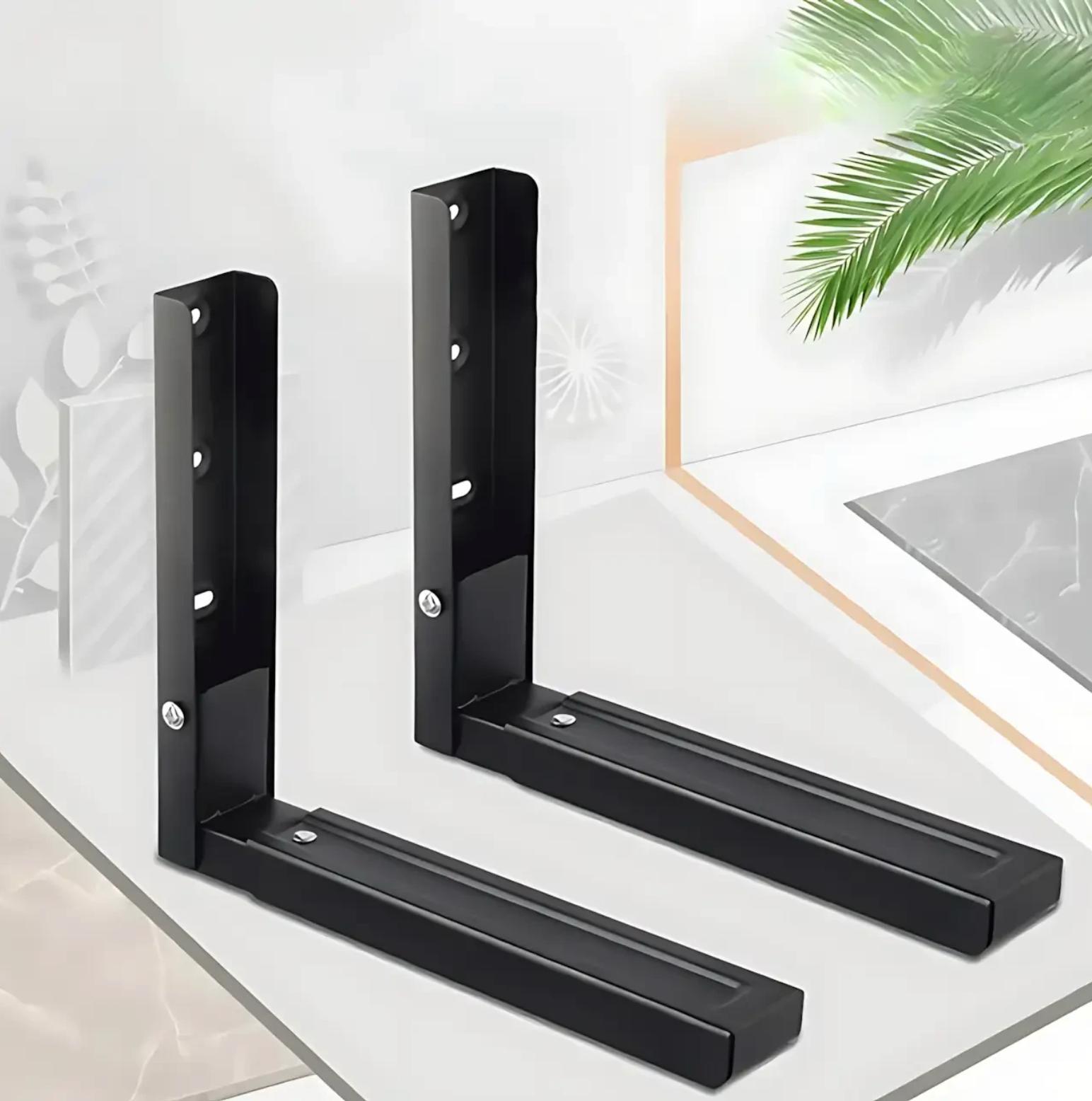 Кронштейн для мікрохвильової печі 250х465 мм Чорний (23739710) - фото 3