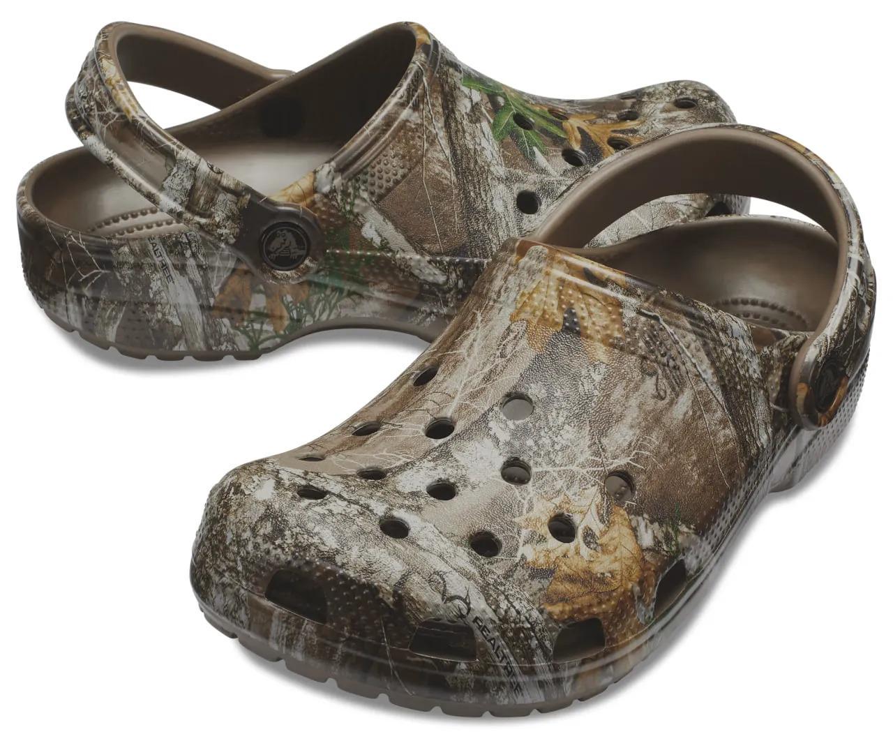 Сабо Crocs Classic Realtree Edge Clog 205413/267 M13 р. 46/30,5 см Walnut (18966299) - фото 3 Сабо Crocs Classic Realtree Edge Clog 205413/267 M13 р. 46/30,5 см Walnut (18966299) - фото 3