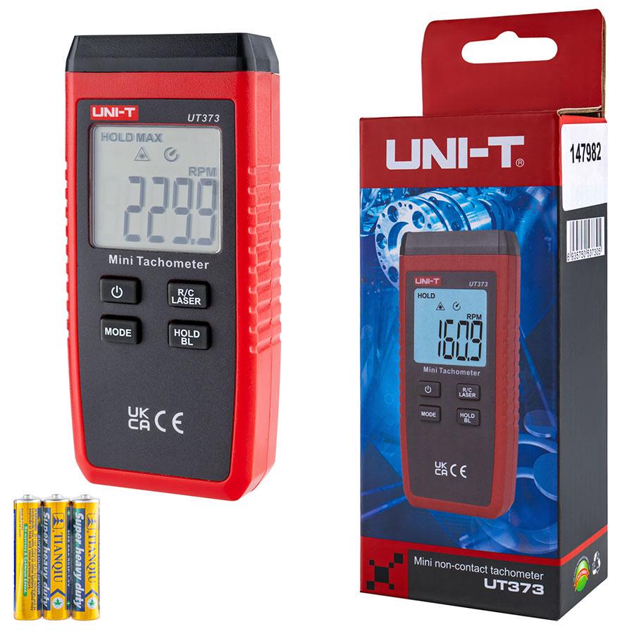Лазерный бесконтактный тахометр UNI-T UT373 50-200 мм (287276)