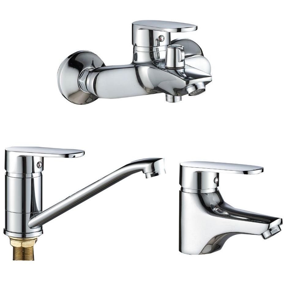 Набір змішувачів для ванни Lidz Tani LDTAN001F1CRM4495745882 Хром (215231)