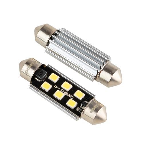 Лампа PULSO/софитная/LED C5W /41мм/CANBUS/9SMD-2835/12v/2,9W/315 лм White (LP-41C5W)