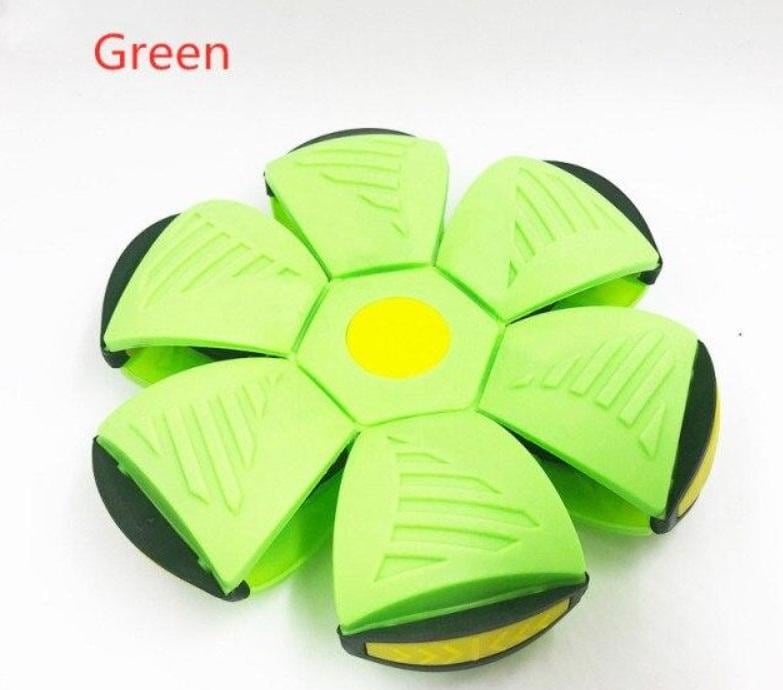 М'ячик-трансформер фрісбі Flat Ball Disc складаний світиться 6 LED (25206154) - фото 4 М'ячик-трансформер фрісбі Flat Ball Disc складаний світиться 6 LED (25206154) - фото 4