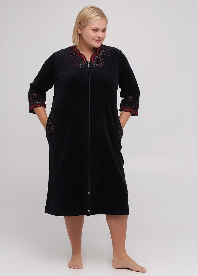 Халат Wild love ХL Синий (21231-03)