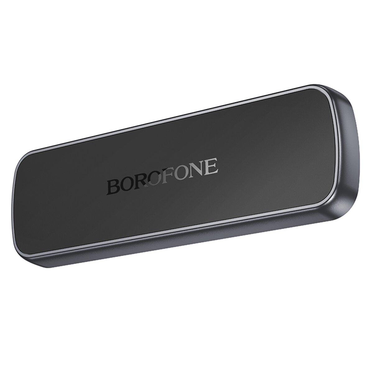 Тримач для мобільного Borofone BH121 Eternal magnetic car Black/Gray (612661)