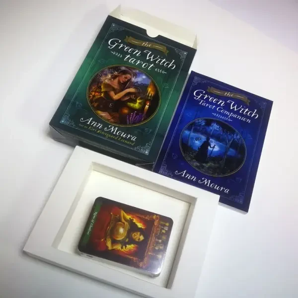 Подарочный набор The Green Witch Tarot книга и карты 78 шт. - фото 4 Подарочный набор The Green Witch Tarot книга и карты 78 шт. - фото 4