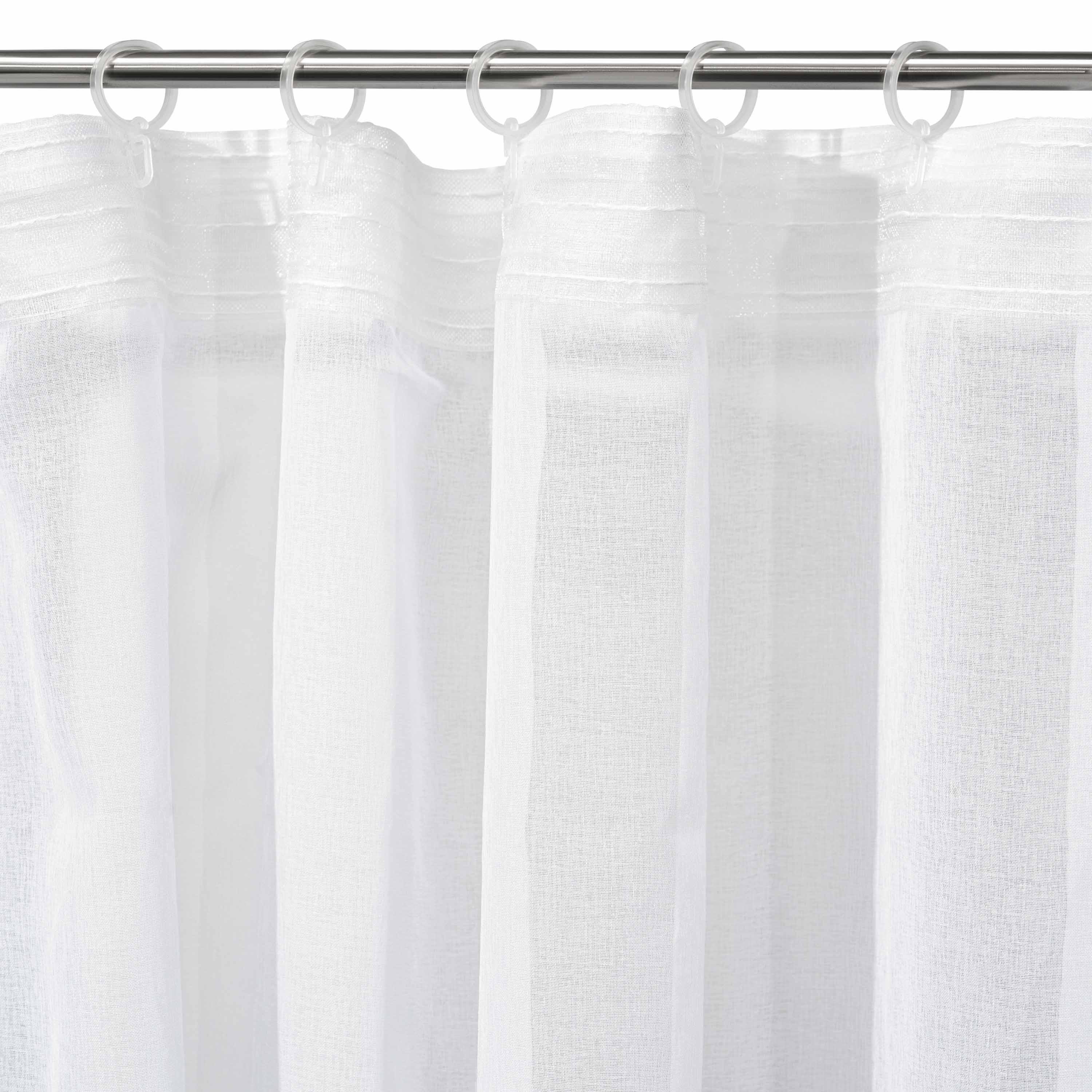 Тюль Ardesto ART1060WH полиэстер/батист 300x270 см Білий (3e5c20b5) - фото 3 Тюль Ardesto ART1060WH полиэстер/батист 300x270 см Білий (3e5c20b5) - фото 3