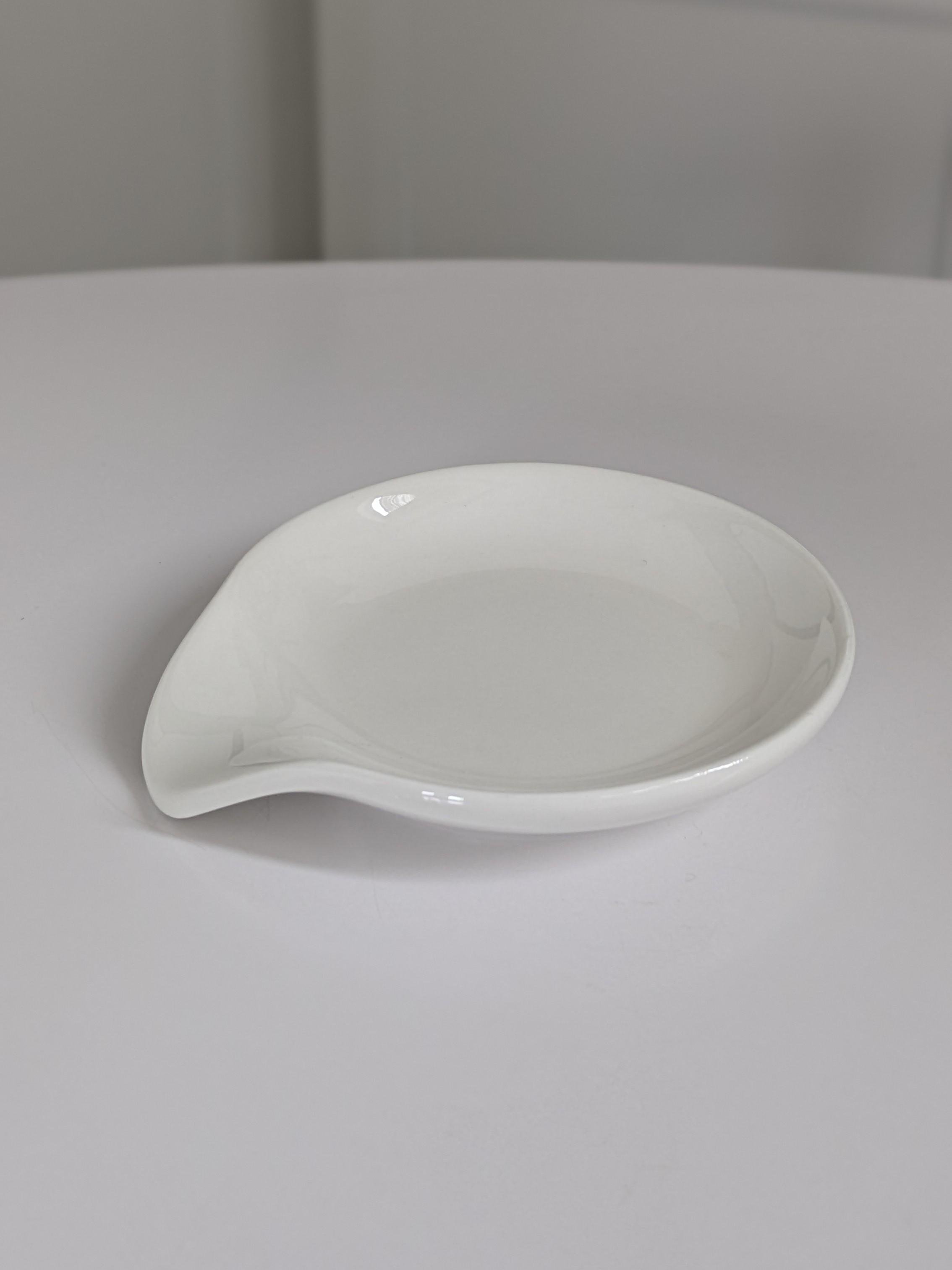 Підставка під ложку керамічна 10 см Білий (27735570)