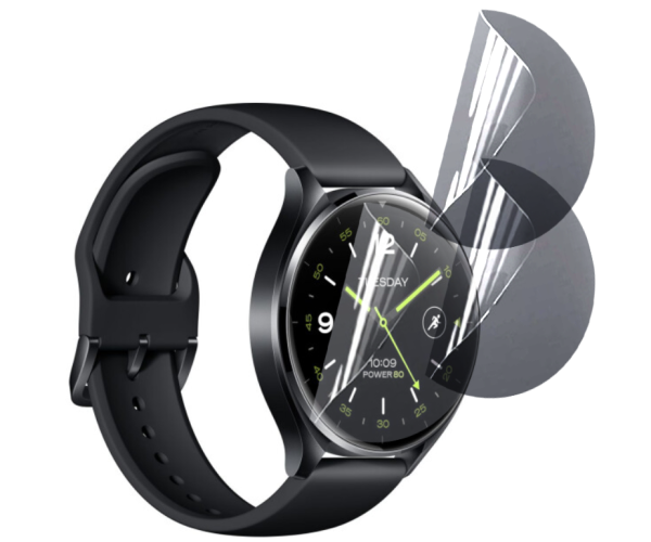Пленка противоударная гидрогелевая Hydrogel Film для Xiaomi Watch 2 6 шт. Transparent