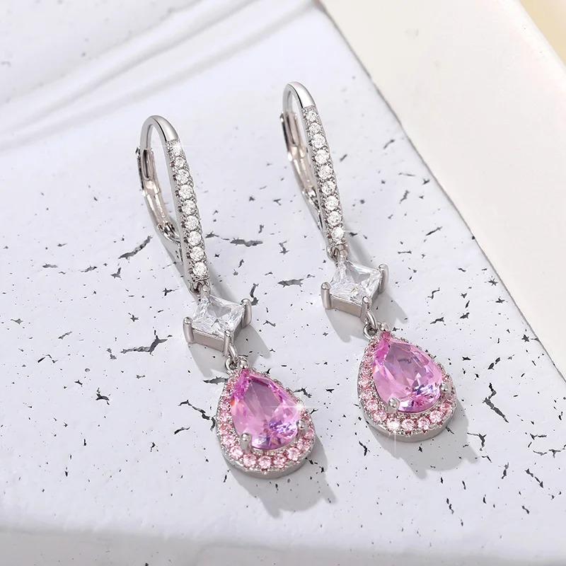 Серьги Cubic E2171 из медицинской стали Silver (592-2222)