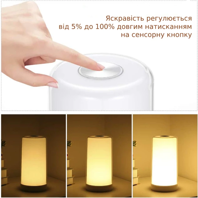 Настольная лампа с пультом на аккумуляторе (2450314542) - фото 9 Настольная лампа с пультом на аккумуляторе (2450314542) - фото 9