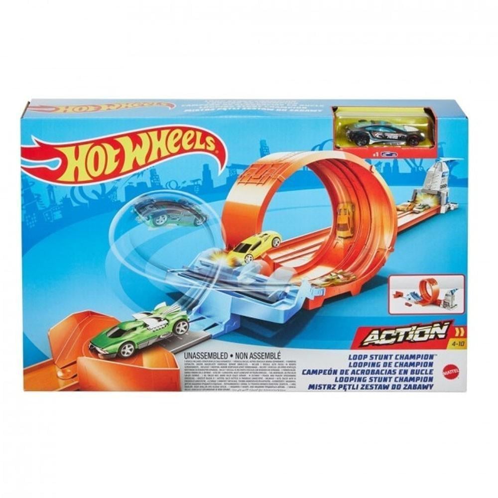 Ігровий набір Hot Wheels Чемпіон трюків у петлі (GTV13) Ігровий набір Hot Wheels Чемпіон трюків у петлі (GTV13)