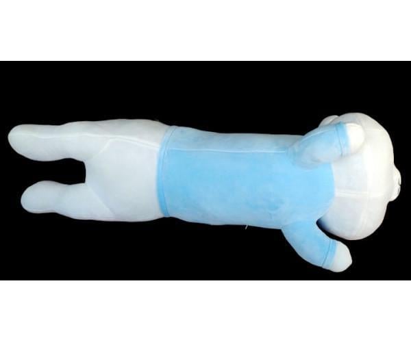 М'яка іграшка подушка Кролик-батон 90 см Синій (ftlx-1112) - фото 4