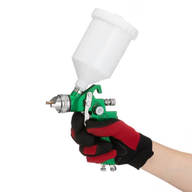 Фарбопульт пневматичний Intertool PT-0117 HVLP форсунка 1,3 мм верхній пластиковий бачок 600 мл 3 бар - фото 7 Фарбопульт пневматичний Intertool PT-0117 HVLP форсунка 1,3 мм верхній пластиковий бачок 600 мл 3 бар - фото 7