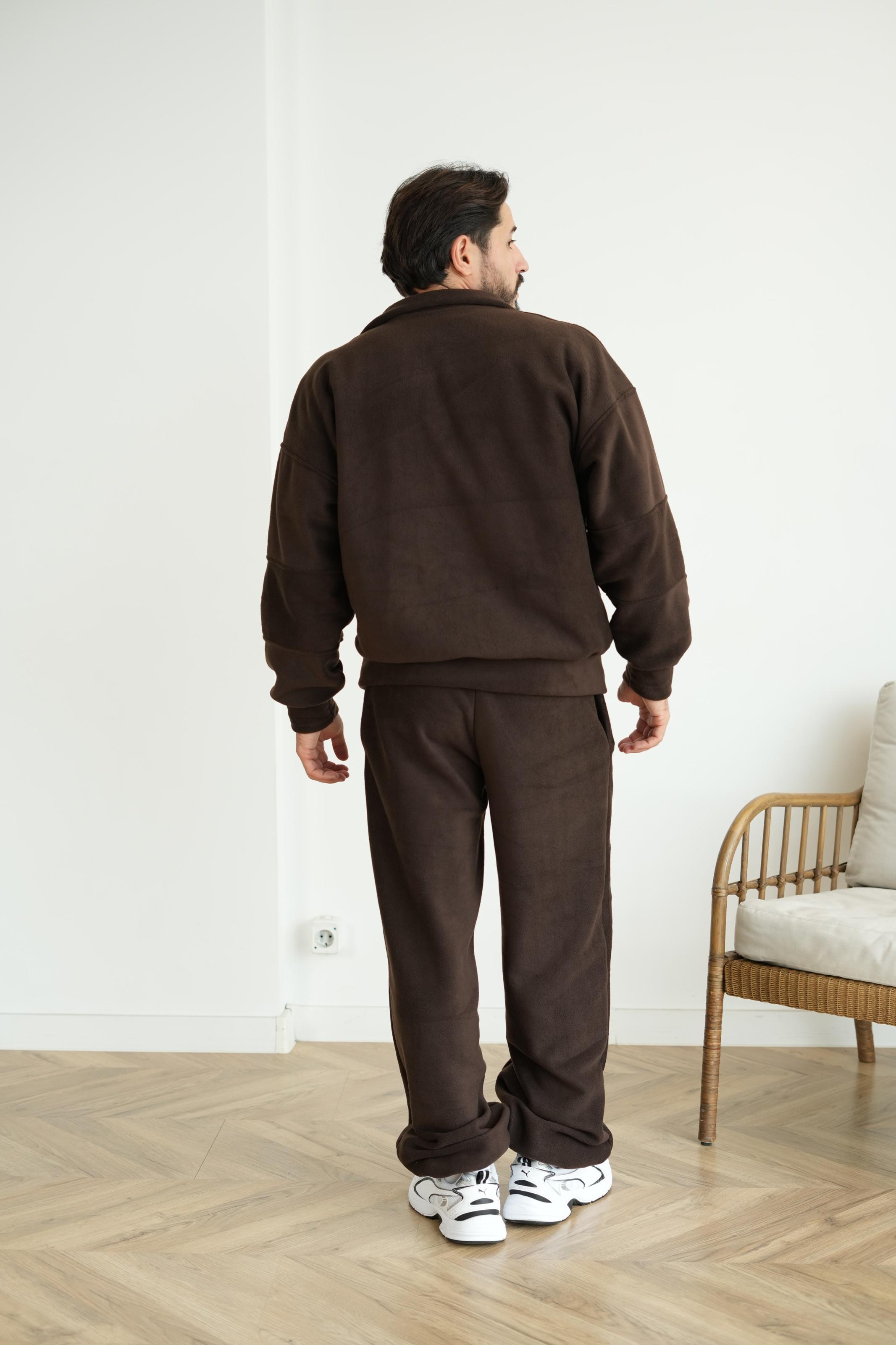 Костюм чоловічий флісовий CASUAL 3XL Шоколадний (10303XXXLm) - фото 6 Костюм чоловічий флісовий CASUAL 3XL Шоколадний (10303XXXLm) - фото 6