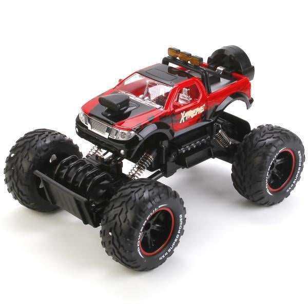 Игрушка на радиоуправлении KI Rock Crarler детский автомобиль джип 1:12 4х4 Красный (SUN1780)