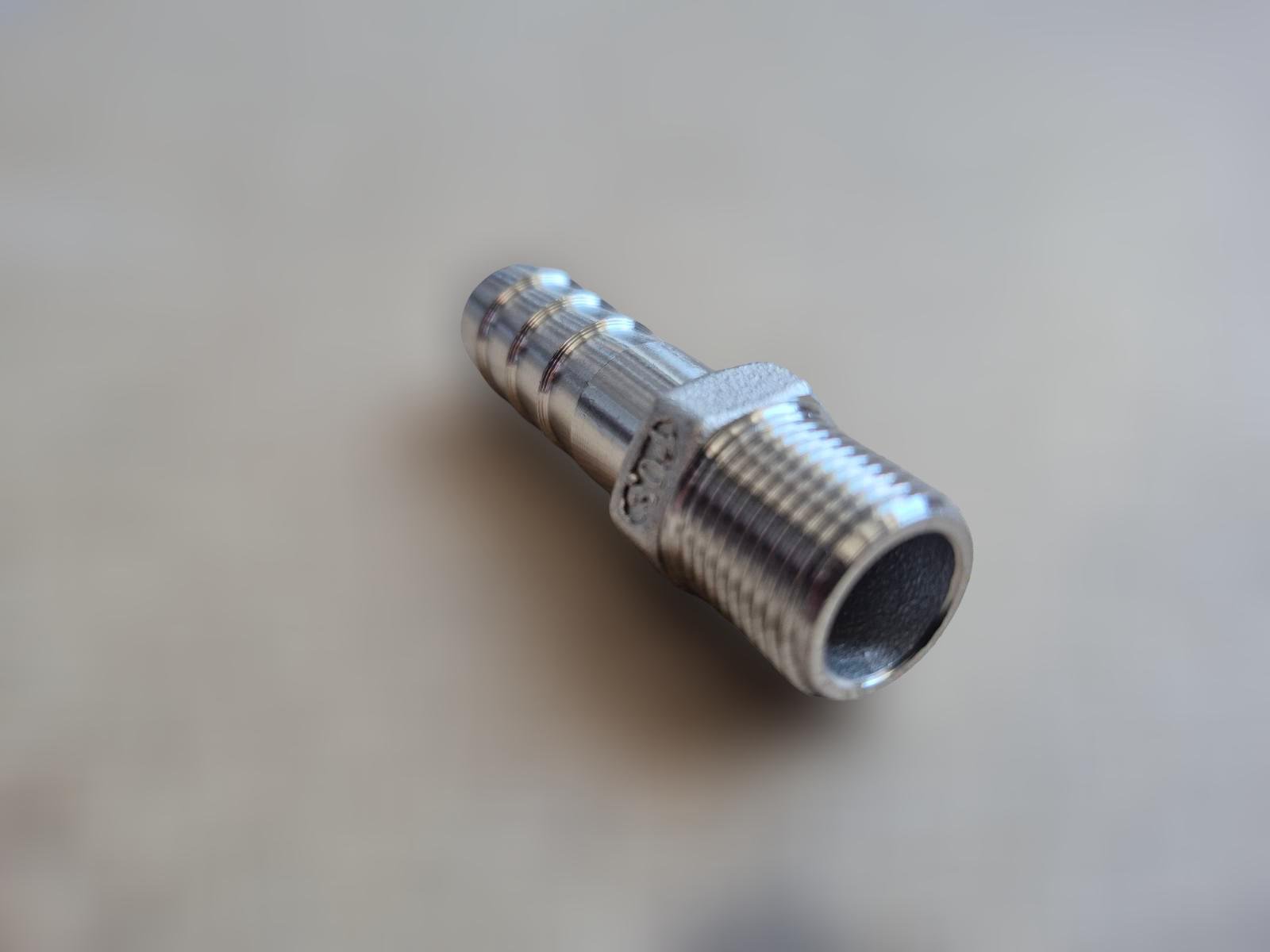 Штуцер шланговый резьбовой DN10 AISI304 BSPP Class-150 елка н/ж сталь 14 мм 3/8" (29203299) - фото 11 Штуцер шланговый резьбовой DN10 AISI304 BSPP Class-150 елка н/ж сталь 14 мм 3/8" (29203299) - фото 11