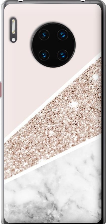 Чехол на Huawei Mate 30 Pro Пастельный мрамор (4342u-1796-42517)