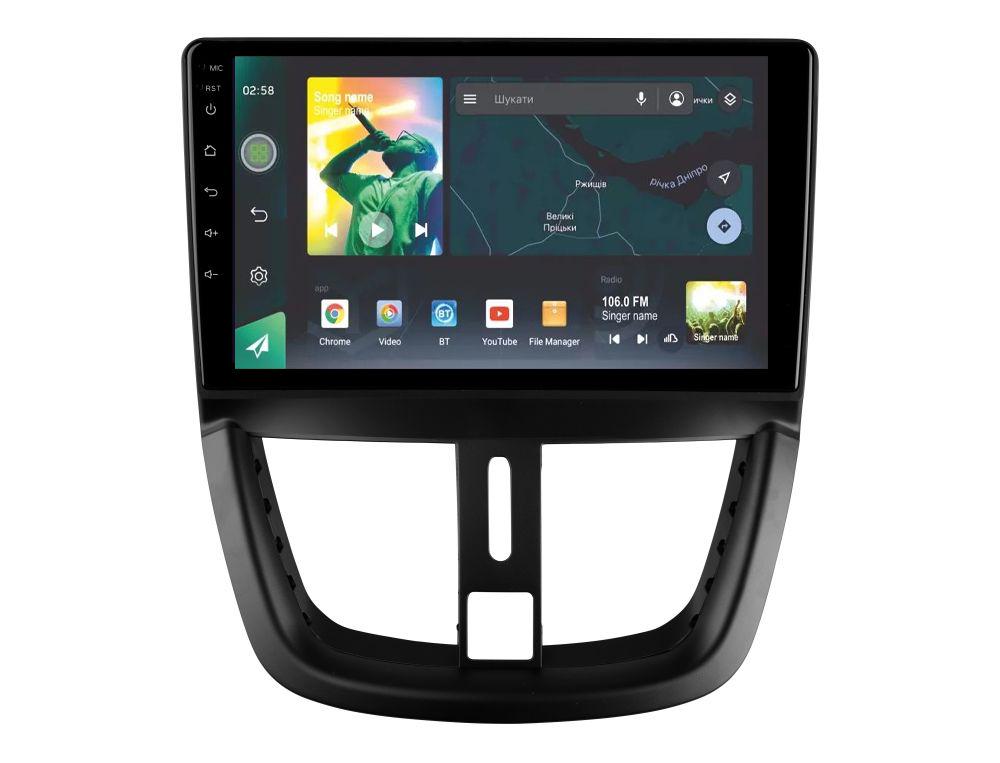 Штатная магнитола Sigma X9232 2/32 GB для Peugeot 207 2006-2015 г. 9" (AR-71679)