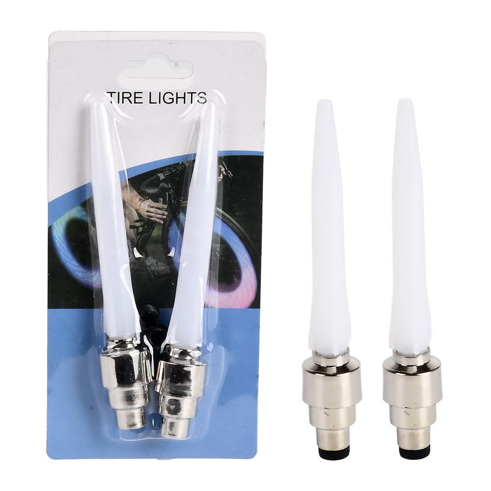 Колпачки на ниппель светодиодные 2 шт. 11 см 3 батарейки (VL97729)