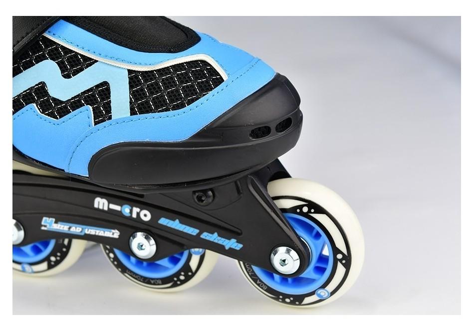 Ролики Micro Majority 35-38 Blue/Black - фото 5