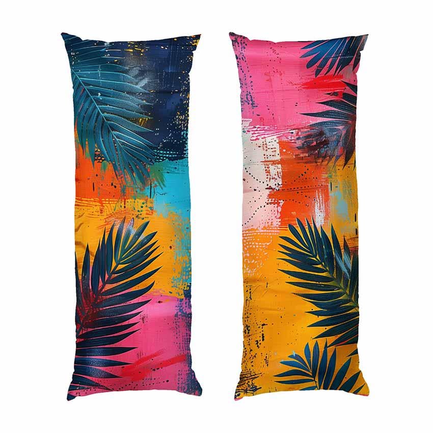 Подушка дакимакура Tropical landscape Fern габардин 70х30 см (113876)