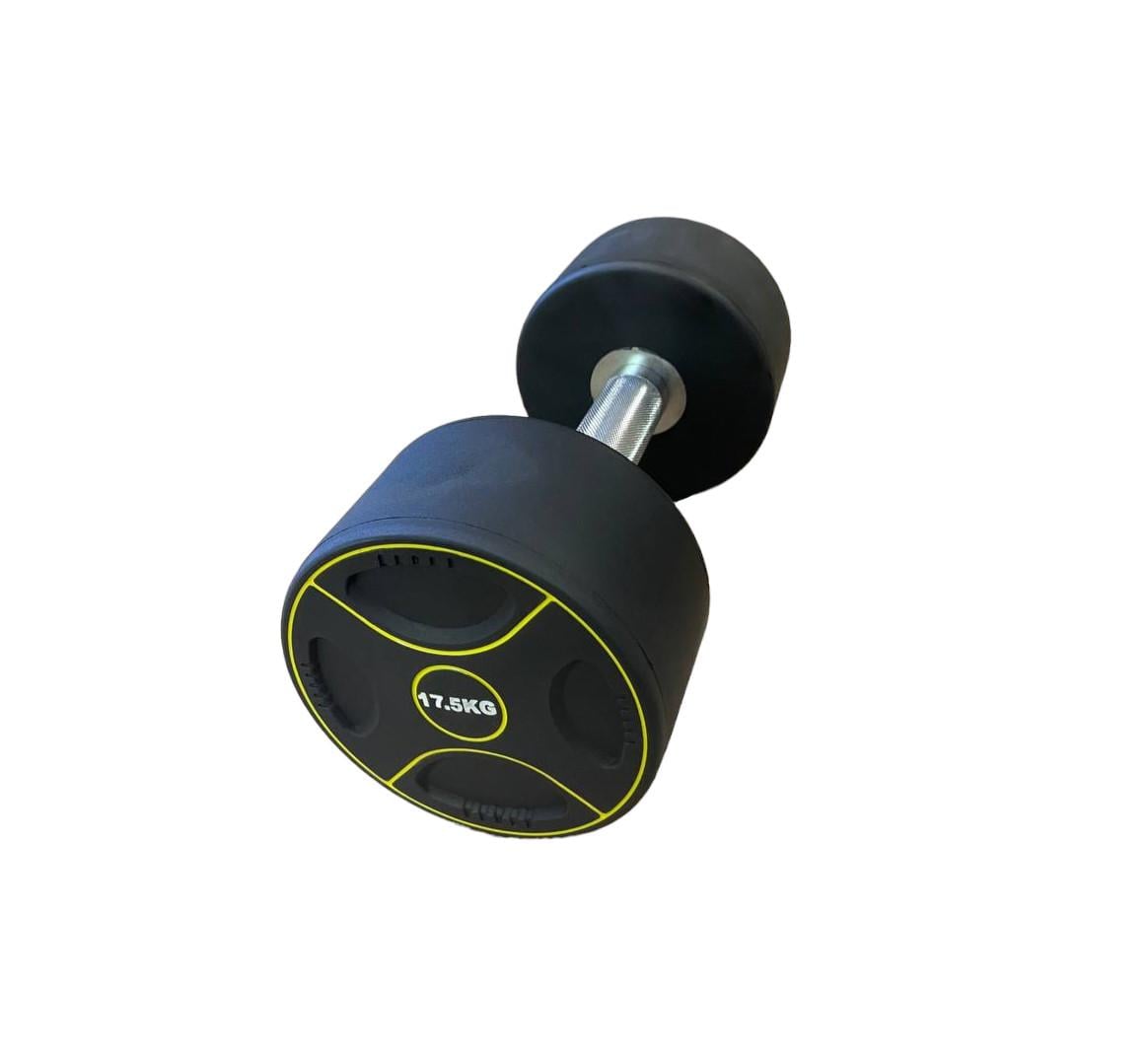 Гантель Generation Fitness FF51D4B с уретановым покрытием 17,5 кг (23715588)