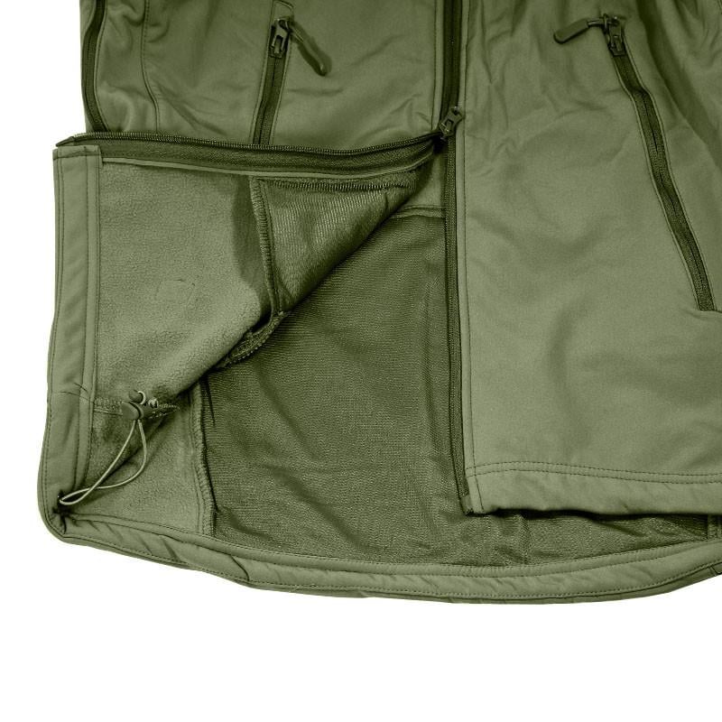 Куртка для військовослужбовців Lesko Soft Shell A001 5XL Green - фото 5 Куртка для військовослужбовців Lesko Soft Shell A001 5XL Green - фото 5