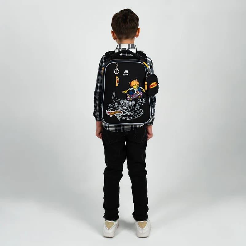 Шкільний каркасний рюкзак Kite Education 531 HW 15 л Чорний (HW25-531M) - фото 18 Шкільний каркасний рюкзак Kite Education 531 HW 15 л Чорний (HW25-531M) - фото 18