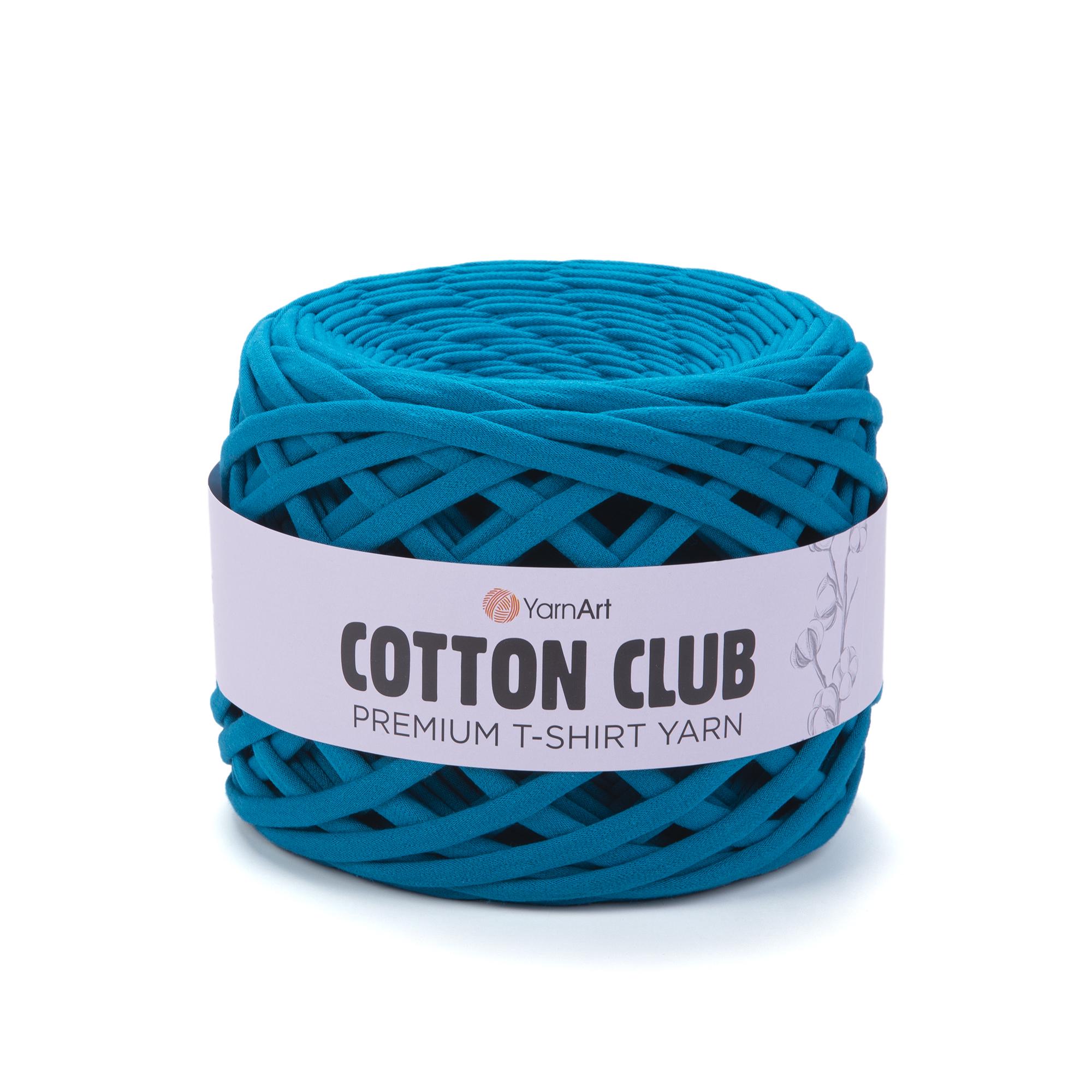 Пряжа YarnArt Cotton Club 7360 Бирюзовый (7545)