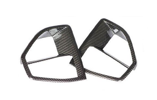 Вставки карбоновые в передний бампер для M-Sport DDCarbon 2019-2022 для BMW X5 G05 2019- гг. натуральный карбон (146934)