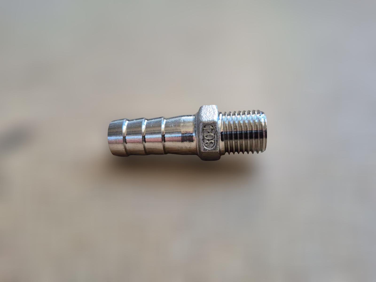 Штуцер шланговый резьбовой DN8 н/ж сталь AISI304 BSPP Class-150 шестигранник елочка 12 мм 1/4" (29203329) - фото 9 Штуцер шланговый резьбовой DN8 н/ж сталь AISI304 BSPP Class-150 шестигранник елочка 12 мм 1/4" (29203329) - фото 9