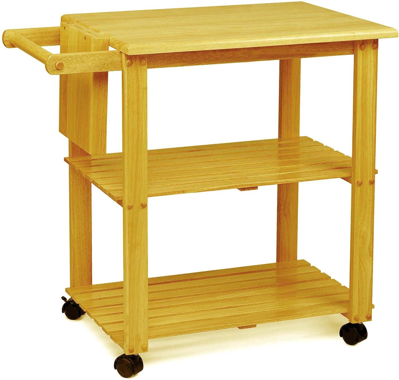 Стіл-візок з дерева Огаста Каррі (СТЛ-000303)