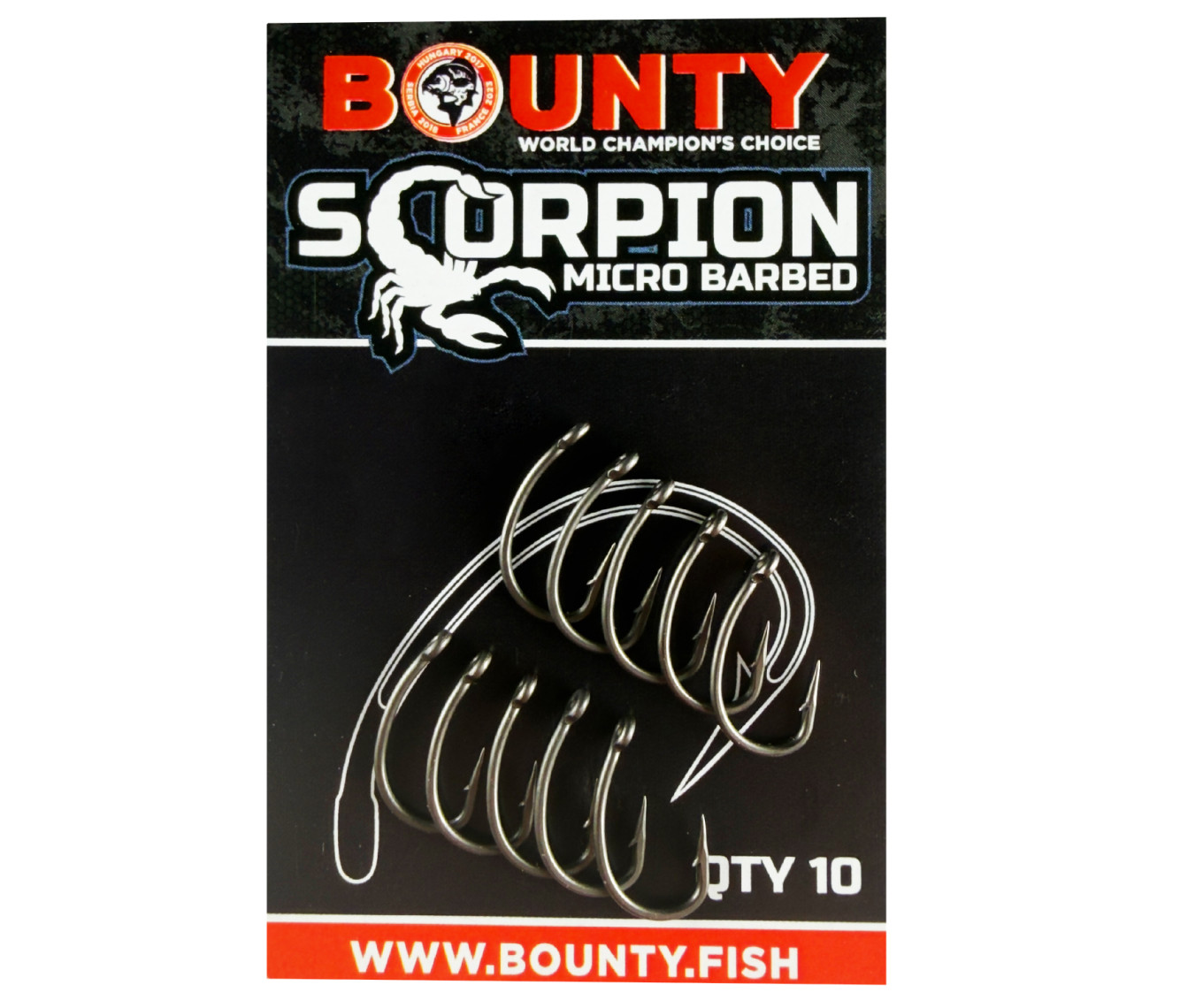 Крючки Bounty Scorpion Micro-Barbed с бородкой р. 4