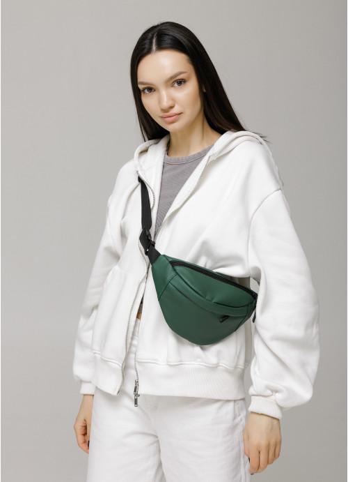 Поясная сумка женская Sambag из экокожи Зеленый (780024815) Поясная сумка женская Sambag из экокожи Зеленый (780024815)