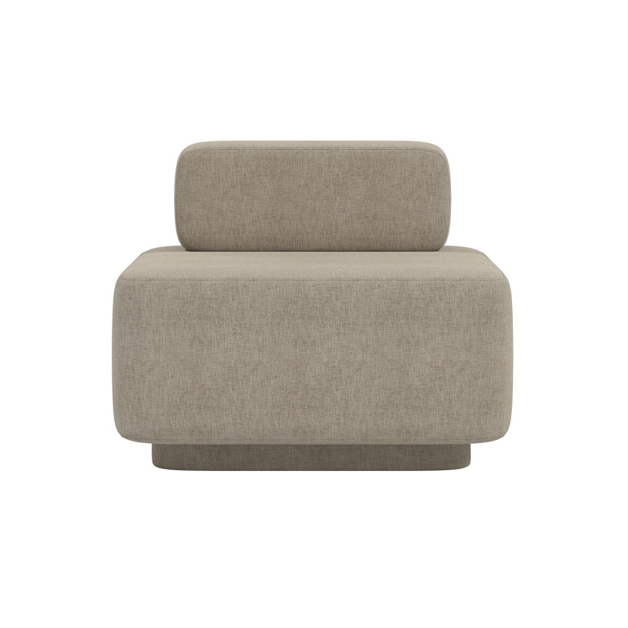 Крісло Corner 80x80x65 см Бежевий (D63) - фото 2 Крісло Corner 80x80x65 см Бежевий (D63) - фото 2