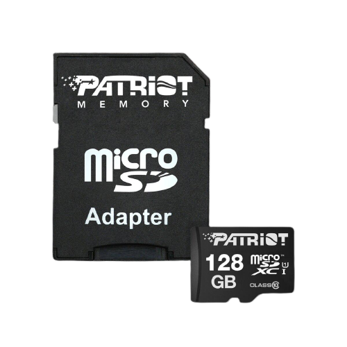 Карта памяти Patriot LX SERIES 128 Gb CLASS 10 ADAPTER с адаптером PSF128GMCSDXC10 (566715)