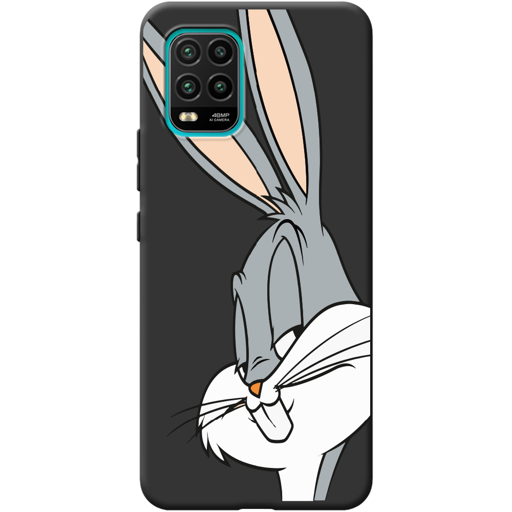 Чохол Boxface Xiaomi Mi 10 Lite Lucky Rabbit Чорний силікон (39438-bk81-41940)