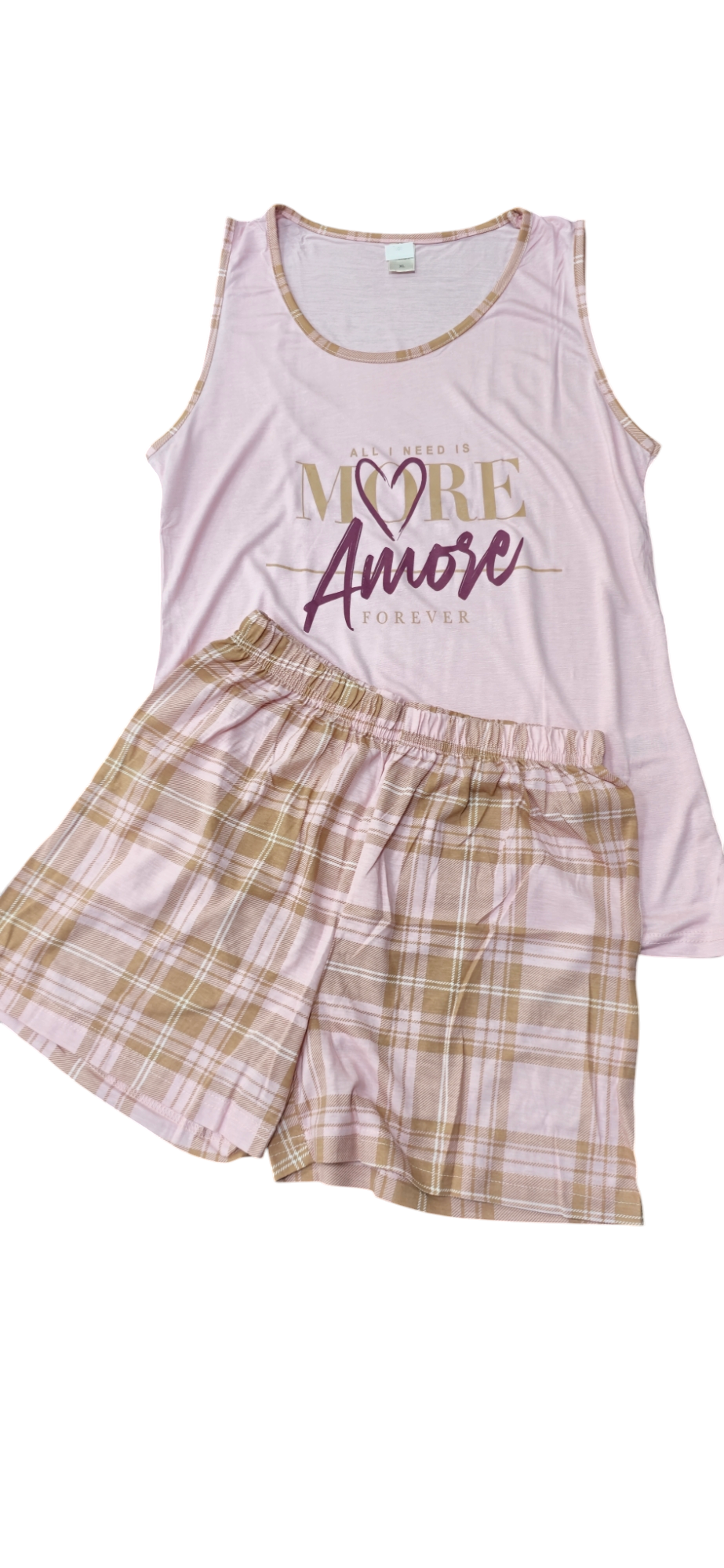 Пижама женская XL Розовый (700729)