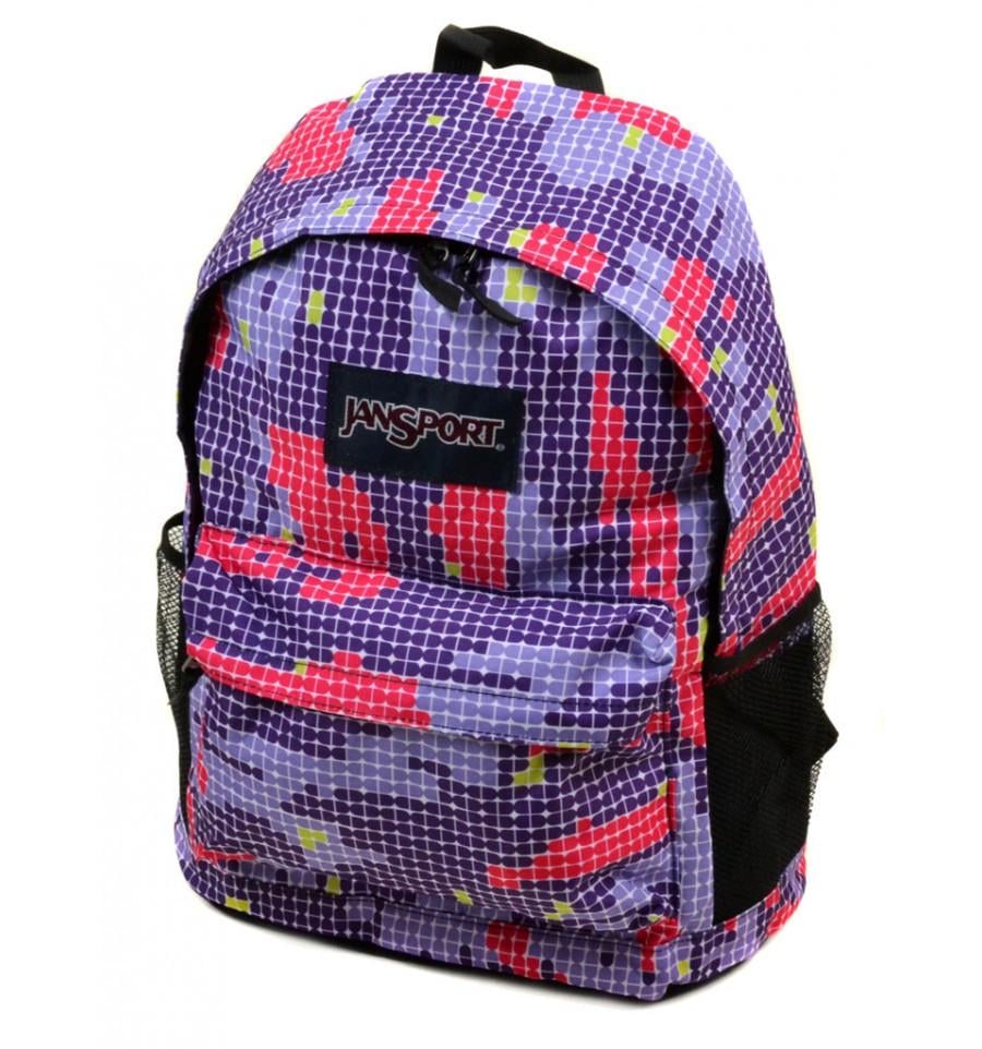 Рюкзак городской молодежный Jansport 3331-14 3d 28 л Фиолетовый