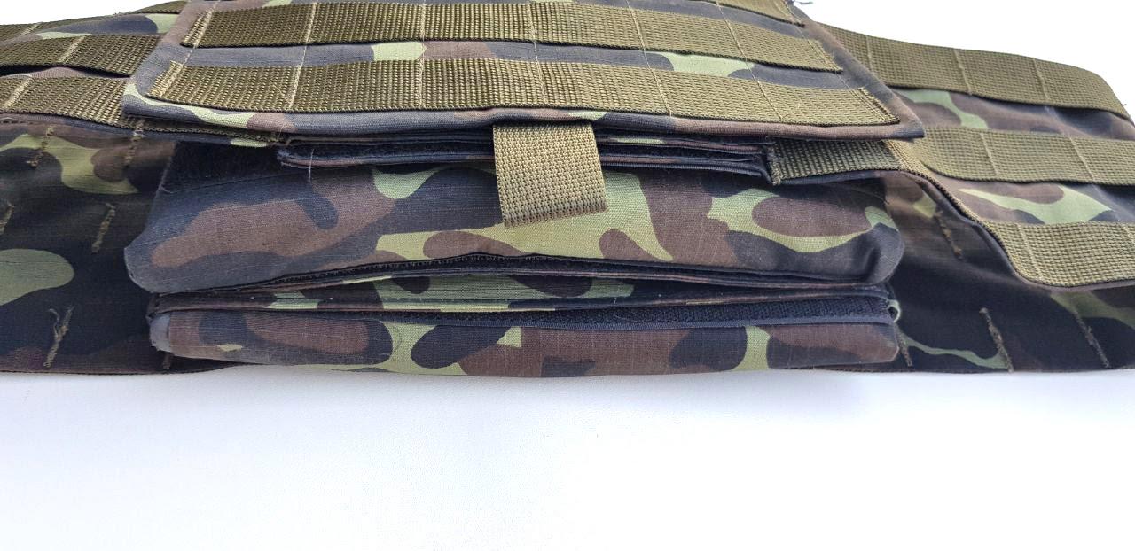 Бронежилет-плитоноска з плитами 4 клас 8х250х300 мм (7087289) - фото 12