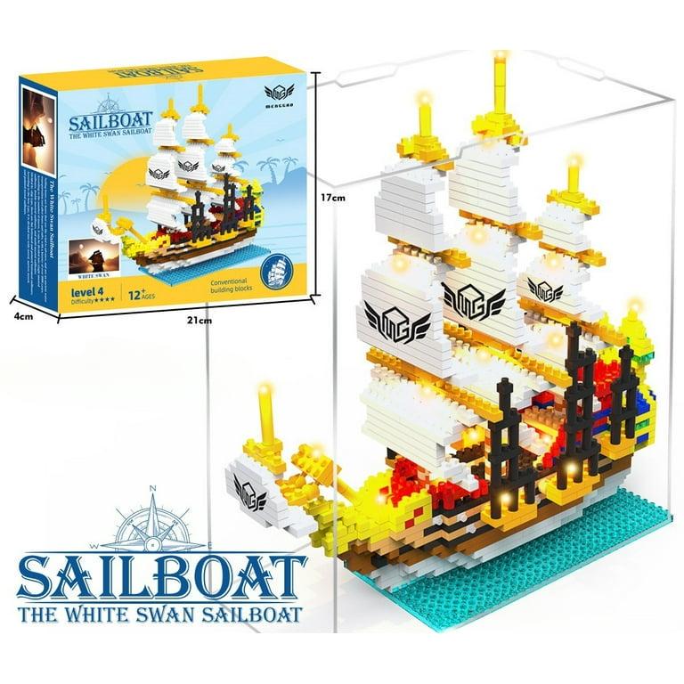 Конструктор 3D с маленькими деталями Парусный лебедь - фото 5 Конструктор 3D с маленькими деталями Парусный лебедь - фото 5