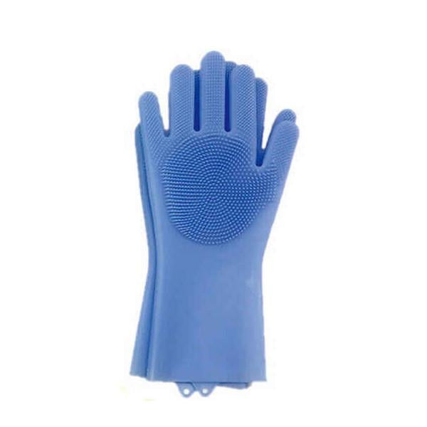 Рукавички силіконові Gloves Блакитний (1245202531)