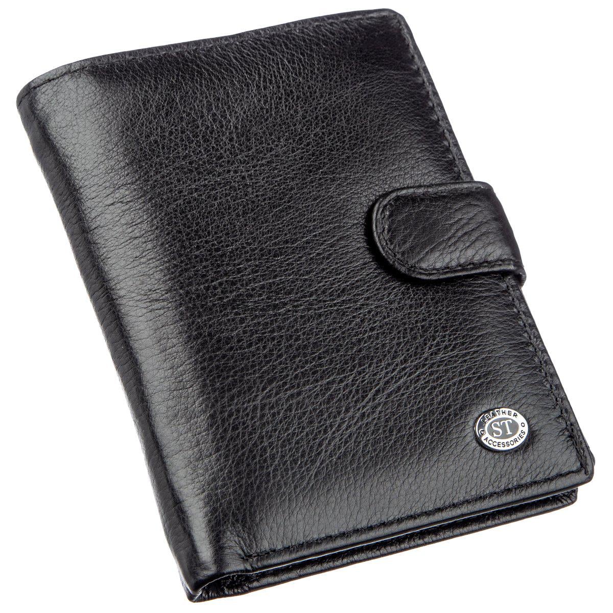 Кошелек ST Leather 18833 кожа Черный (31553)